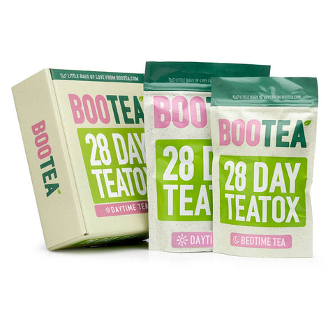 Bootea 28-Day Teatox pouch and box